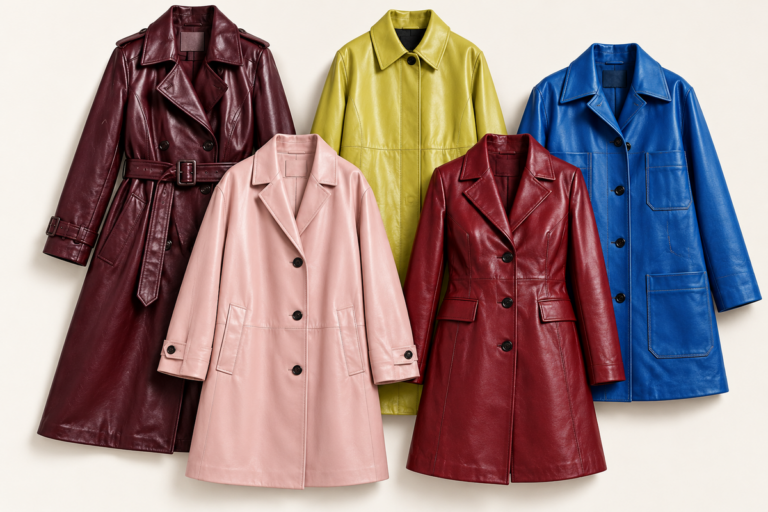 Why the Leather Jacket Is Moving Beyond Black